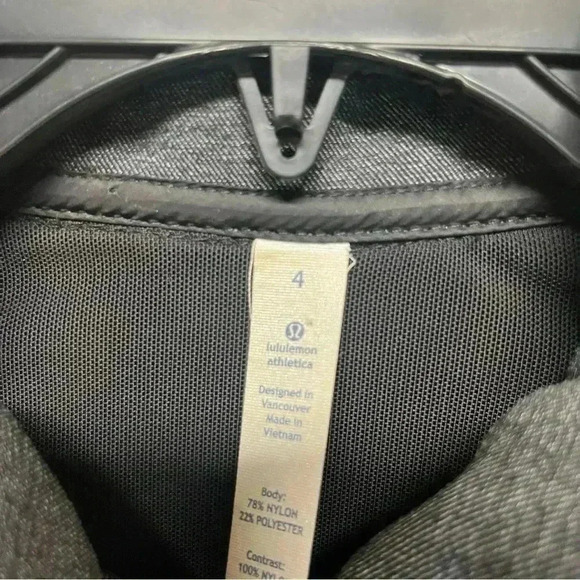 Lululemon COCO Jacket Swing Coat 4 Grey Softshell - Picture 4 of 9